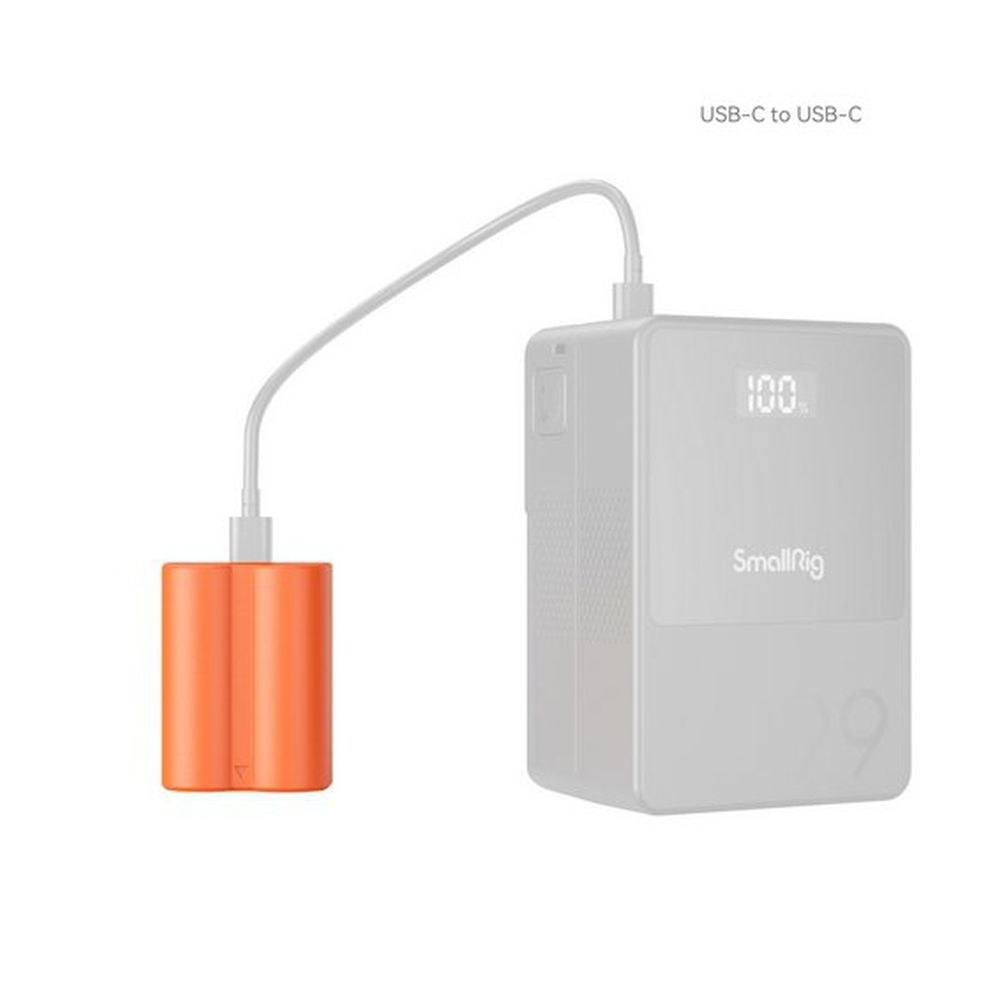 SmallRig 4970 NP-W235 USB-C Rechargeable Camera Battery orange