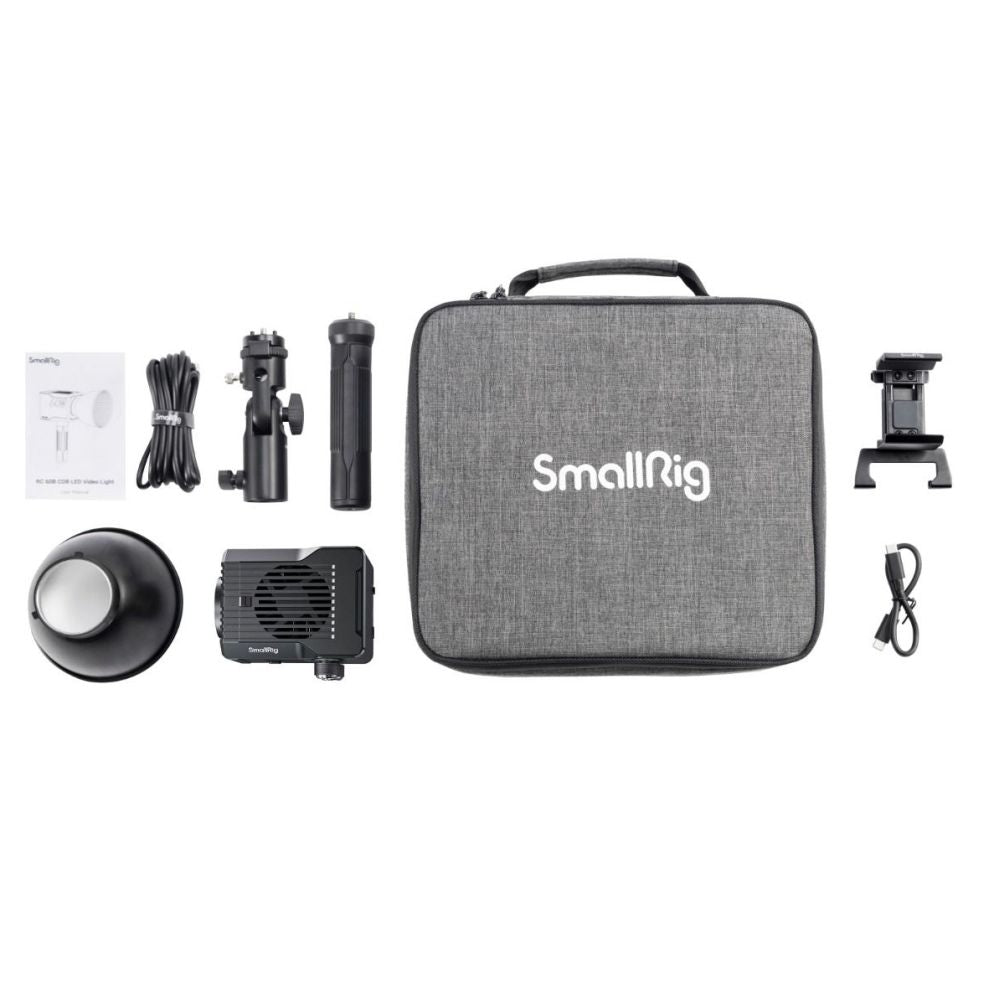 SmallRig 4810 RC 60C RGB LED Video Light (with Powerbank Clamp Edition)