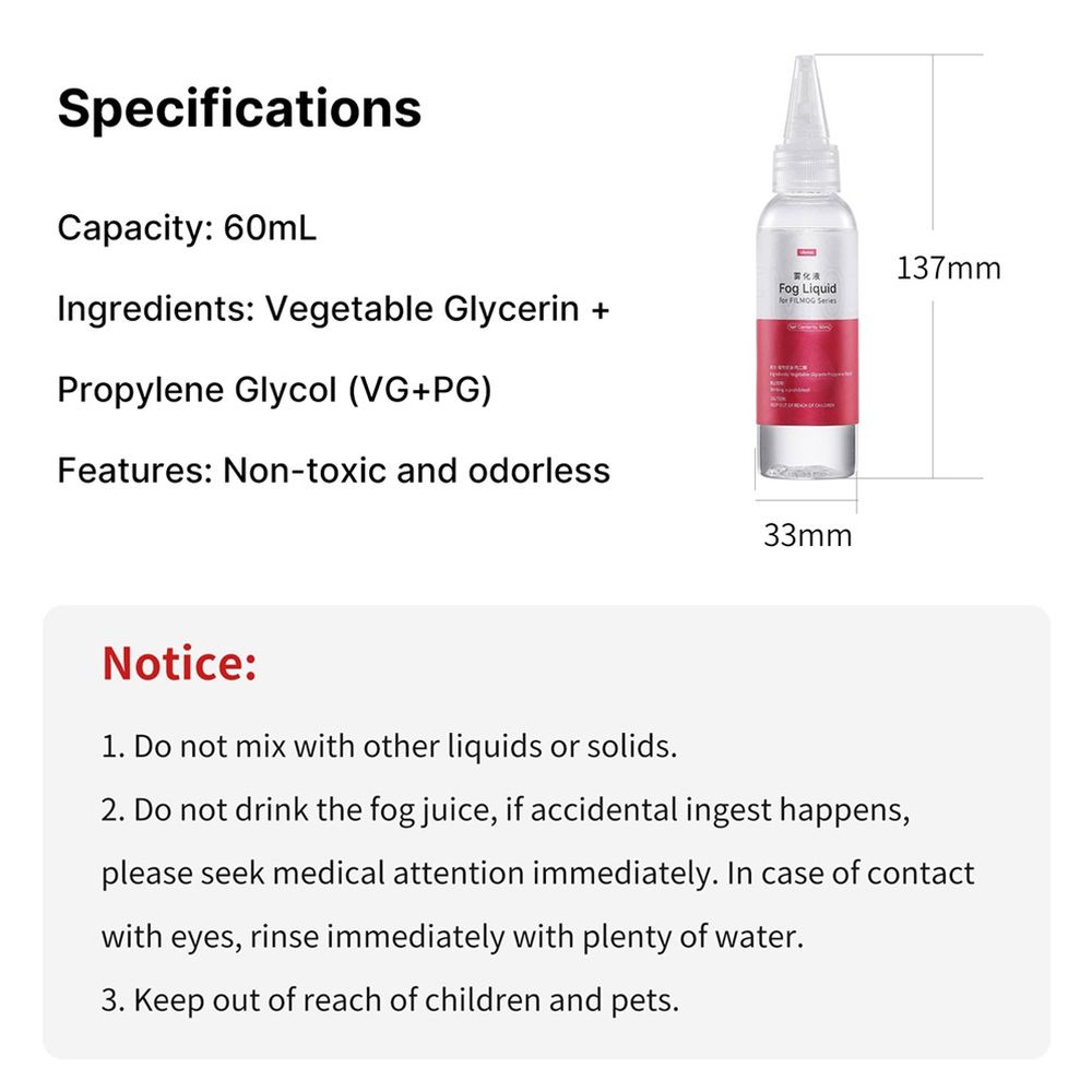 Ulanzi Fluid for FM01 FILMOG Ace smoke machine