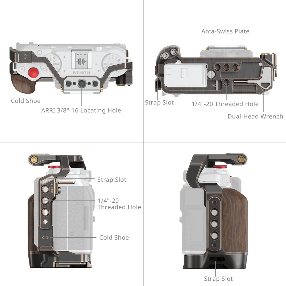 SmallRig 4892 "Retro" Cage for Fujifilm X-M5