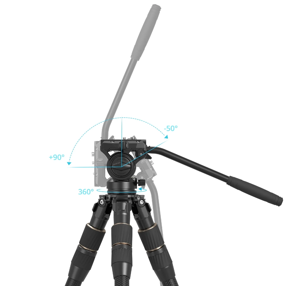 SmallRig 4643 Carbon Fibre Tripod Kit FT-S303