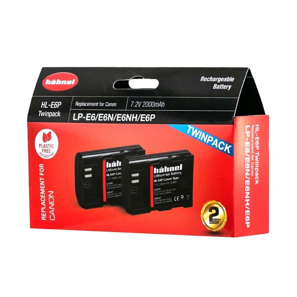 Hähnel Ultra HL-E6P Canon - Twin Pack