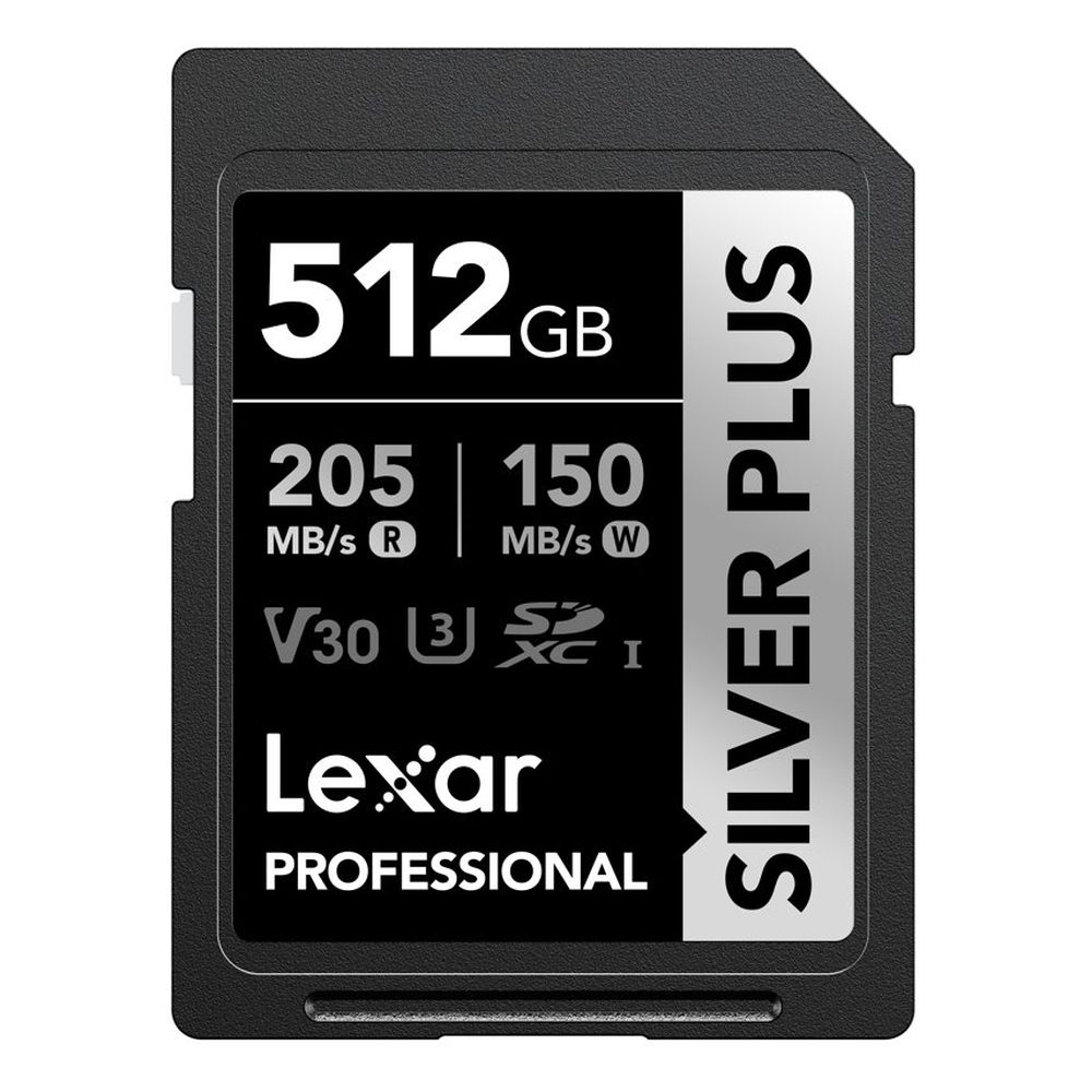 Lexar SD Silver Plus UHS-1 512GB V30