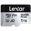 Lexar Silver Plus MicroSD Card UHS-I V30 R205/W150 MB/s - 1TB