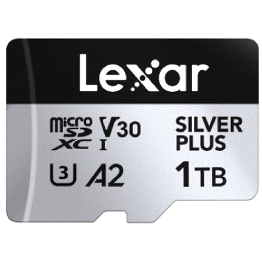 Lexar Silver Plus MicroSD Card UHS-I V30 R205/W150 MB/s - 1TB