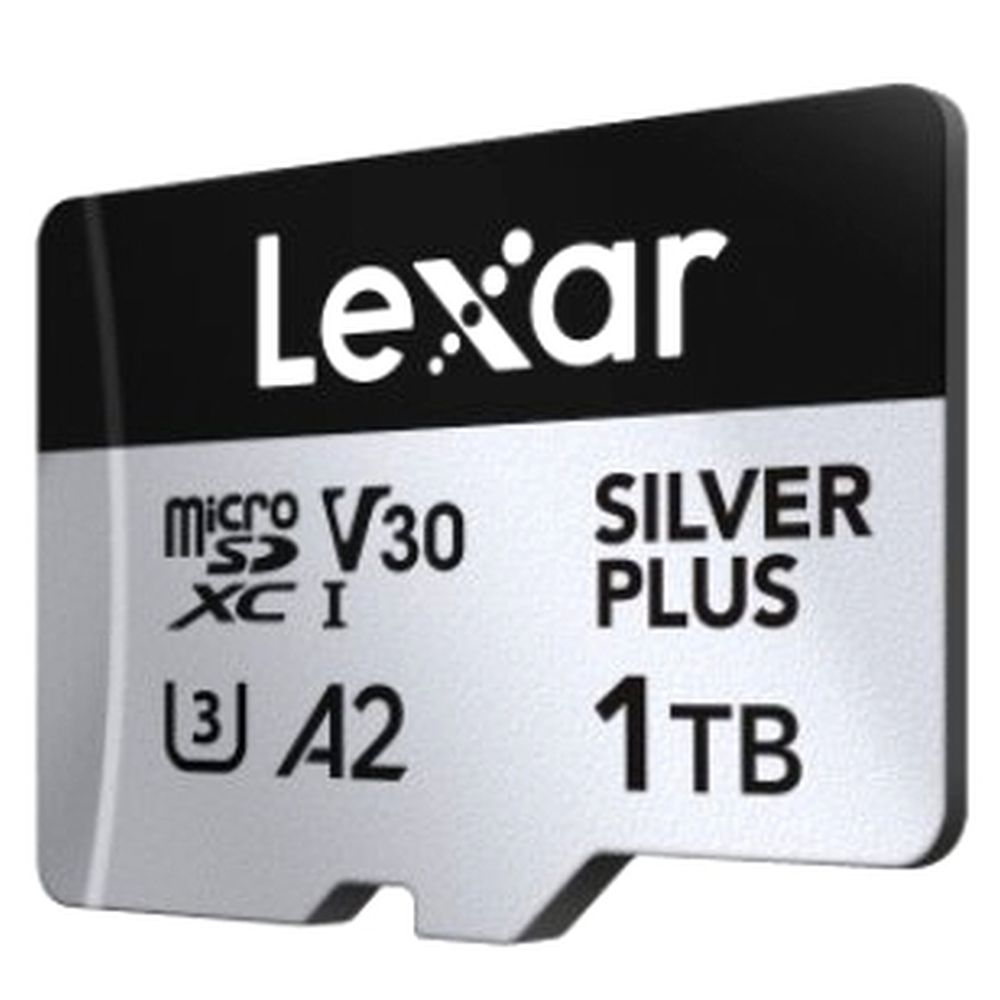 Lexar Silver Plus MicroSD Card UHS-I V30 R205/W150 MB/s - 1TB