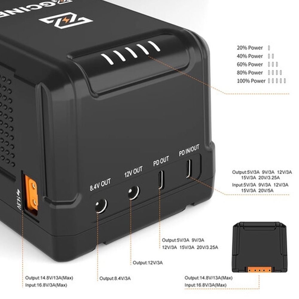 ZGCINE V-Mount Battery 200Wh S-series