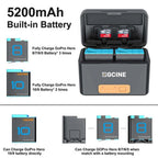 ZGCINE GoPro Battery Charging Case + 2x 901 Battery
