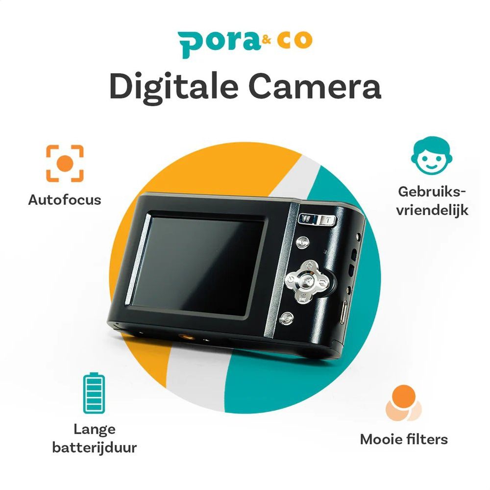 Pora&Co Kids Vlog camera