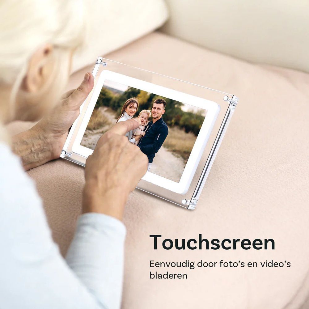 Pora&Co Digital photo frame 10-inch Acrylic