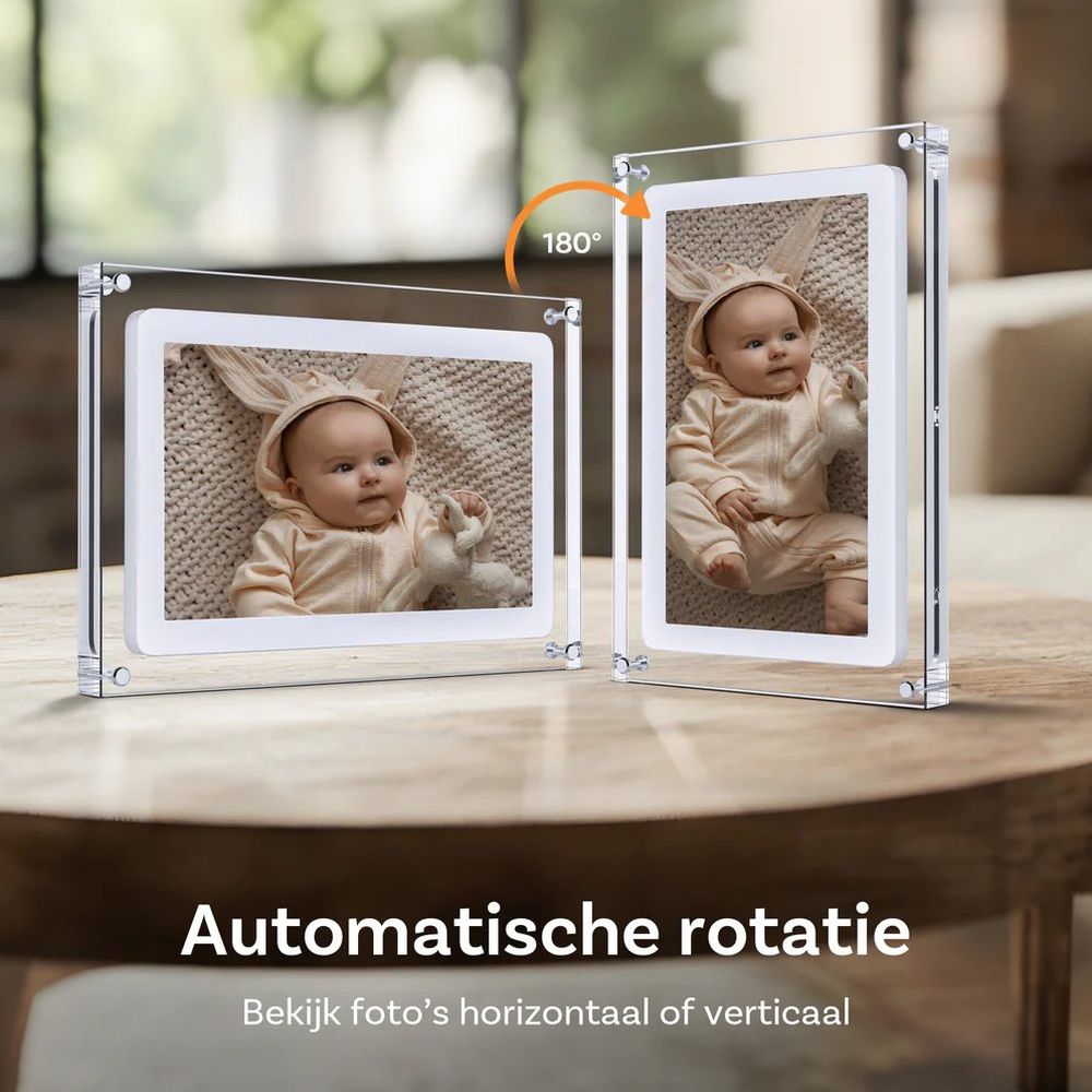 Pora&Co Digital photo frame 10-inch Acrylic