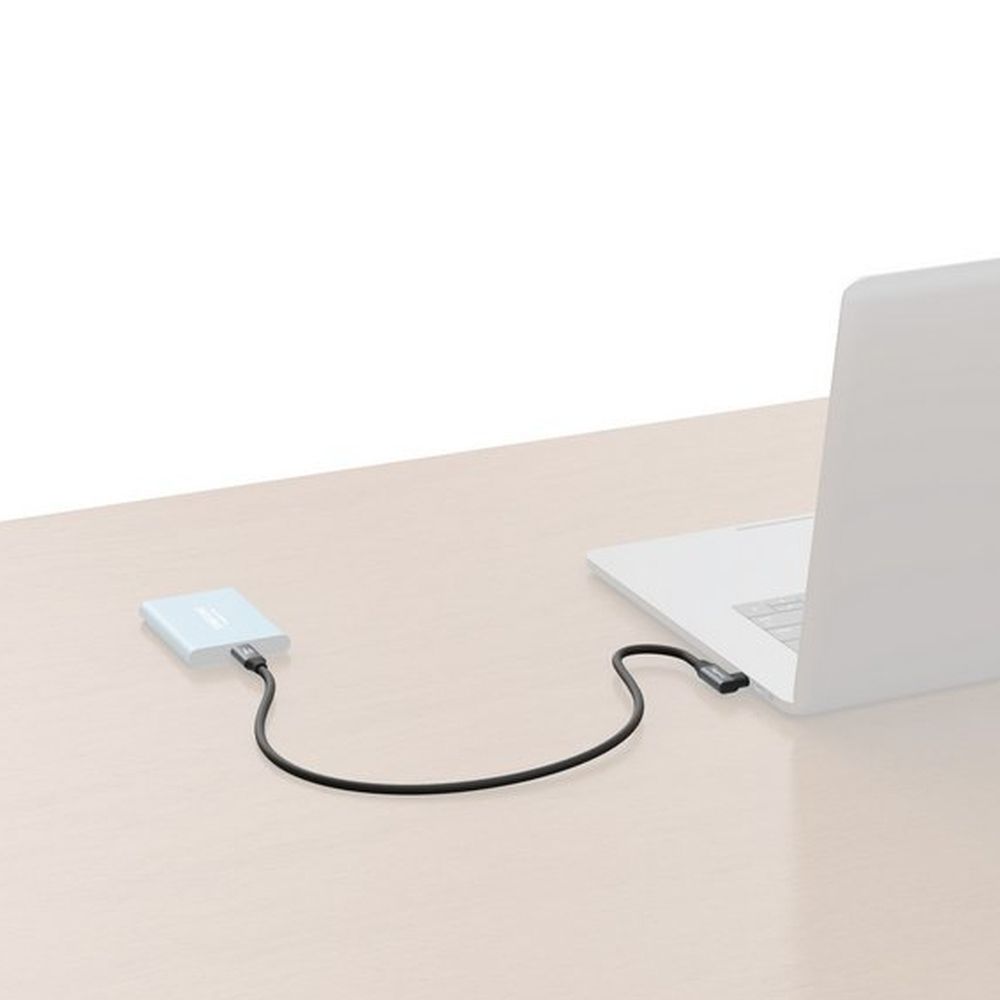 SmallRig 4790 USB-C (Straight) to USB-C (Angled) Data Cable (35cm / 13.8in)
