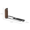 SmallRig 4803 Wooden L-Shape Grip for Nikon Z fc, silver