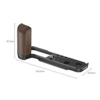SmallRig 4805 Wooden L-Shape Grip for Fujifilm X100VI / X100V, black