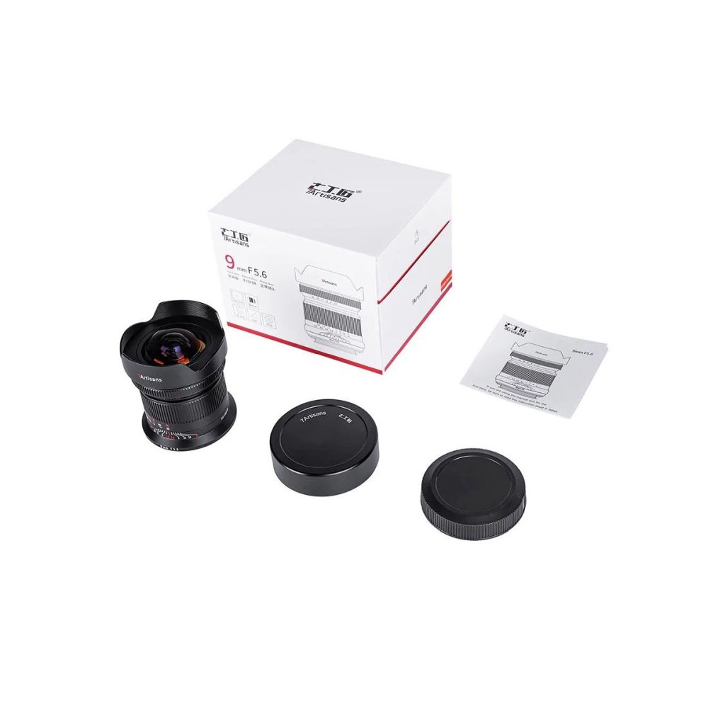 7artisans 9mm f/5.6 (Canon EOS-R mount), black