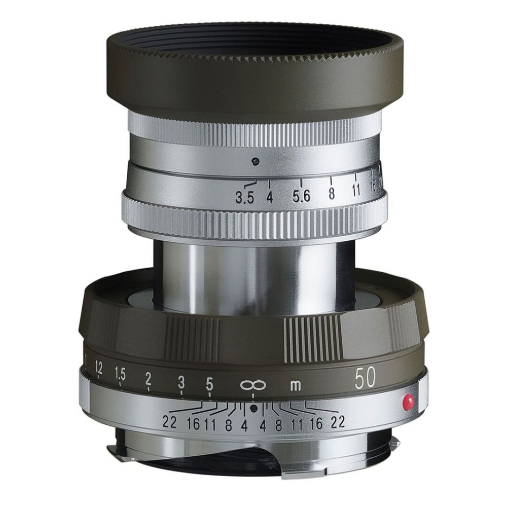 Voigtländer Lanthar 50mm f/3.5 Typ I Leica M-Mount - Olive