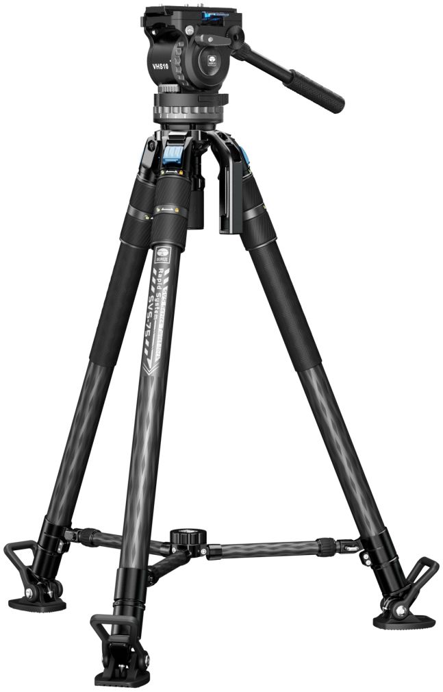 Sirui Video Tripod SVS75 /w VHS-10 Ball Head
