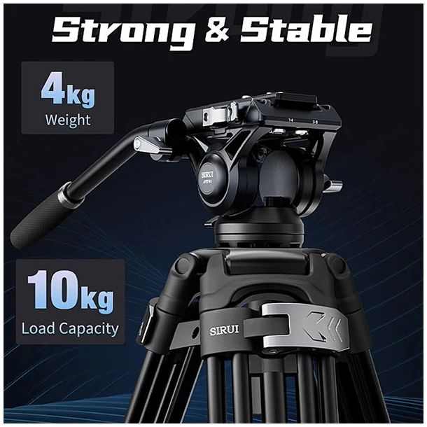 Sirui Quick Release Video Tripod Kit VT-01