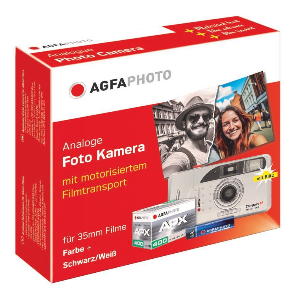 AgfaPhoto Analog Compact FF Photo Camera set