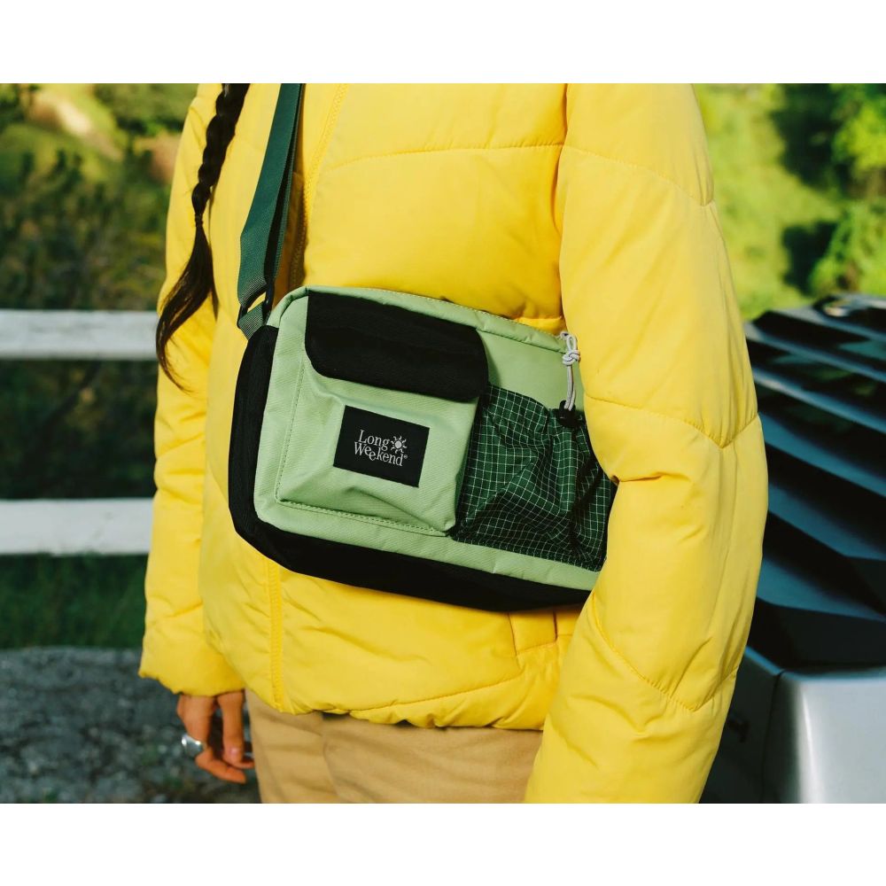 Moment Long Weekend Santa Fe Shoulder Bag, Moss