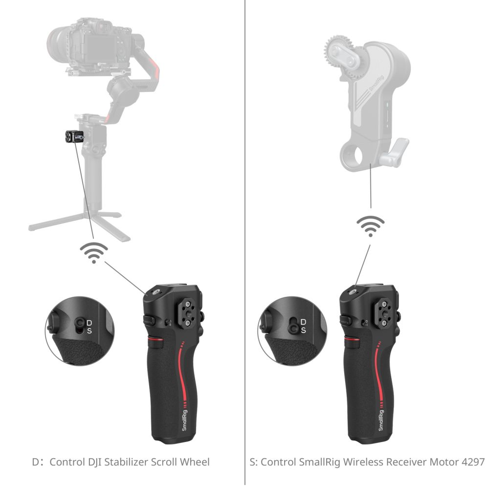 SmallRig 4329 Handle with Follow Focus for DJI RS Series