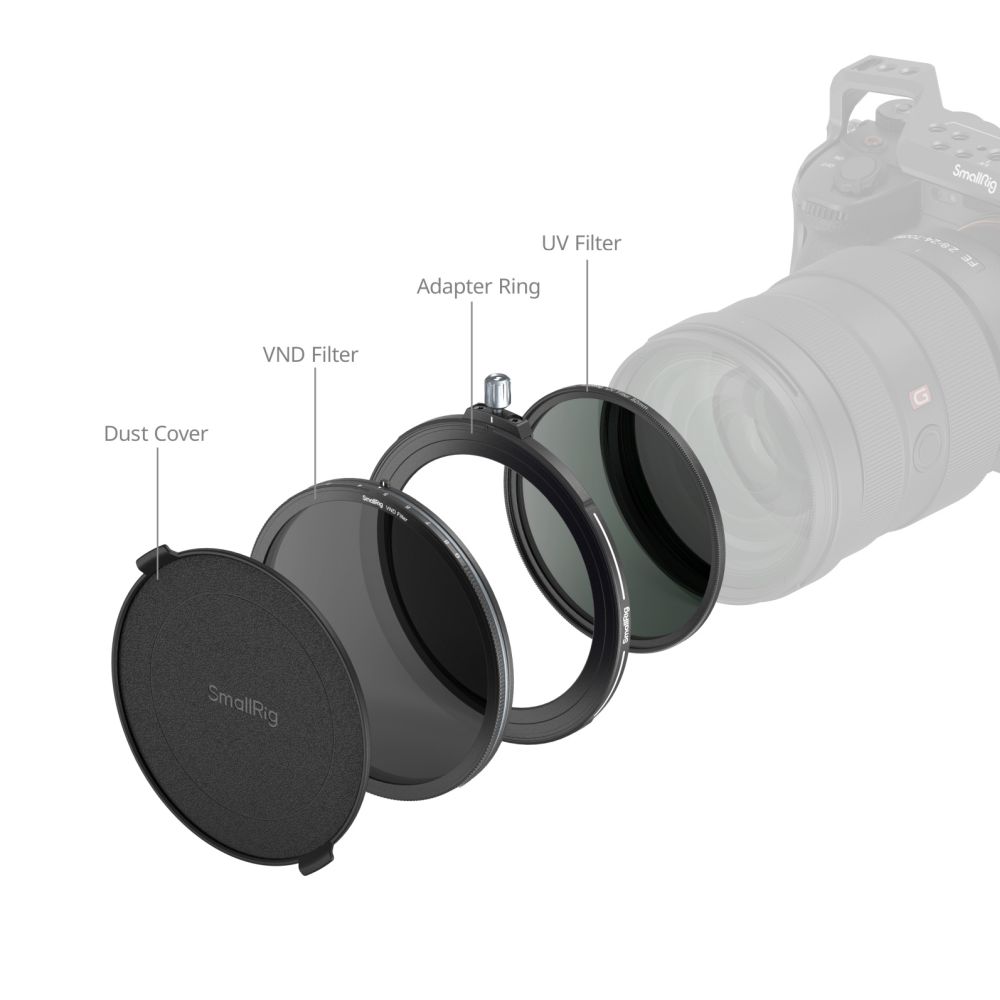 SmallRig 4781 82mm UV & VND Filter Kit