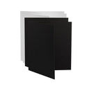 V-Flat Tabletop V-Flats - Medium (20 "x35") 2x white 2x black