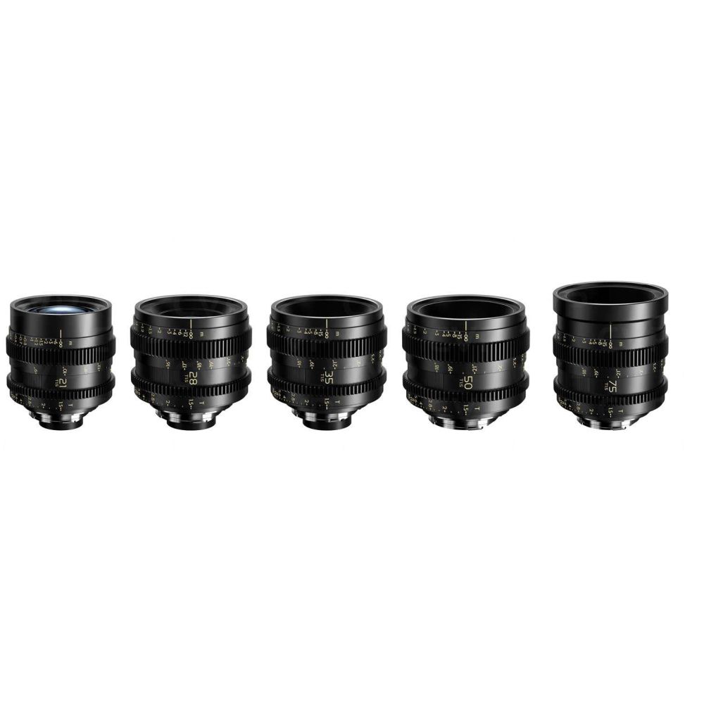 Thypoch Simera-C 21/28/35/50/75mm T1.5 Full-frame 5 Cine lens kit for Leica M mount