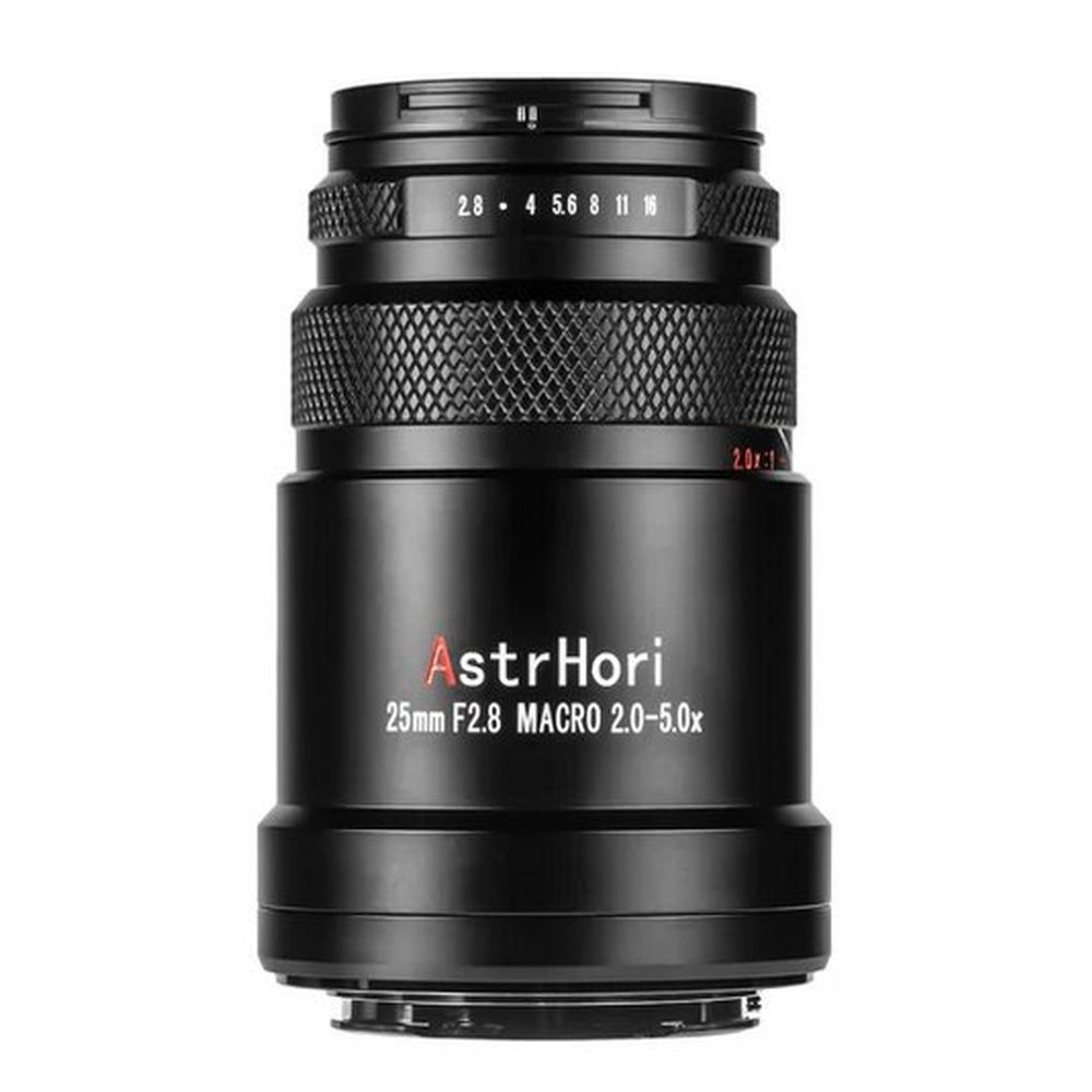 Astrhori 25mm F2.8-16 Leica / Panasonic / Sigma L black (Full frame)