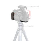 SmallRig 4801 L-Shape Mount Plate with Wooden Handle for Nikon Z f