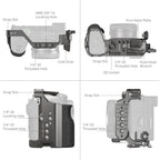 SmallRig 5060 HawkLock Quick Release Cage Kit for Sony Alpha 6700