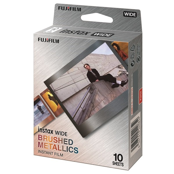 Fujifilm INSTAX Wide Instant Film, brushed metal
