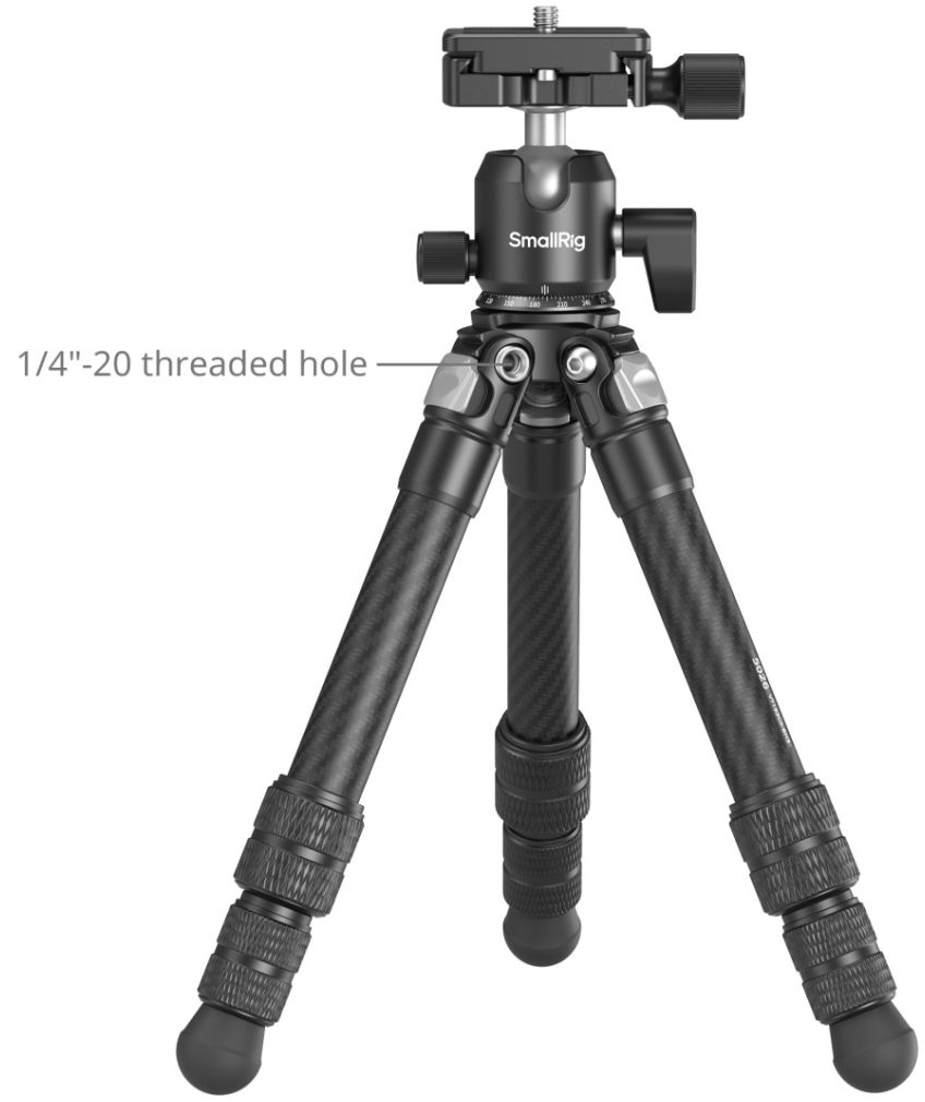 SmallRig 5026 Carbon Fiber Pocket Tripod Kit