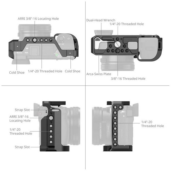 SmallRig 2310C Cage for Sony A6100 / A6300 / A6400 / A6500