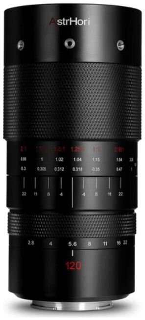 Astrhori 120mm F2.8 Canon EF (Full frame) black