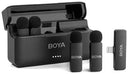 Boya BY-V4D Four-channel wireless mic with Lightning