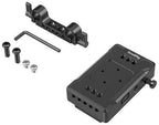 SmallRig 3498B V Mount Battery Adapter Plate (Basic Version) with Dual Rod Clamp
