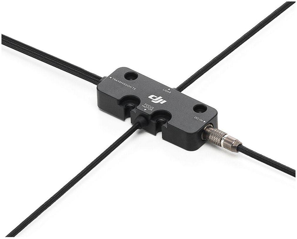 DJI Focus Pro LiDAR to DJI Transmission Cable Hub