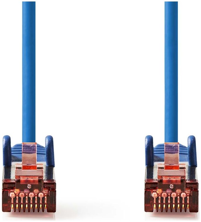 Nedis Cat6 S/FTP network cable RJ45 male - RJ45 male 2m blue