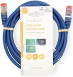 Nedis Cat6 S/FTP network cable RJ45 male - RJ45 male 2m blue