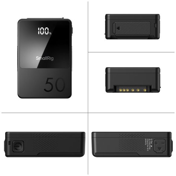 SmallRig 3579B VB50 mini V Mount Battery