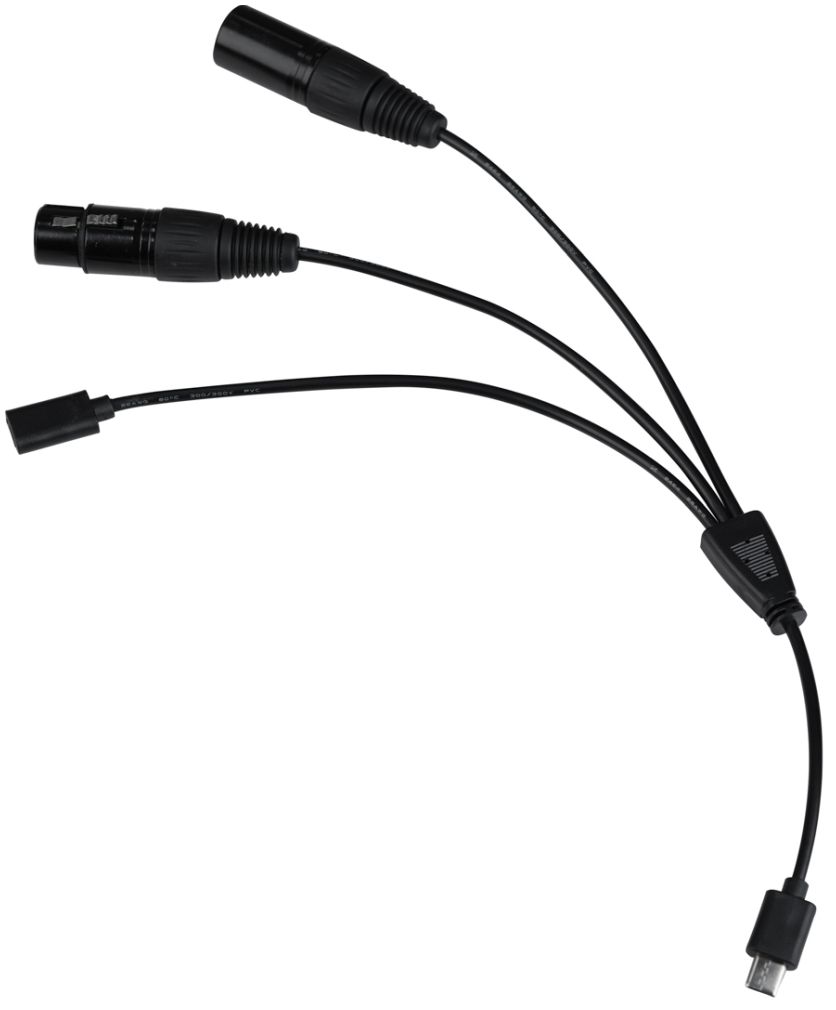 Nanlite USB-C to DMX Cable Splitters
