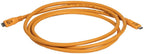 Tether Tools TetherPro Optima 10G USB-C, 6' (1.8m), straight orange