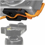 Tether Tools LeverLock & Cable Kit, Optima 10G, 31' (9.2m), straight to right orange