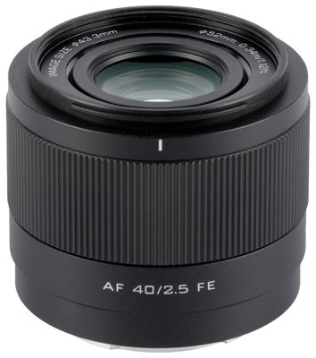Viltrox 40mm f/2.5 Sony FE