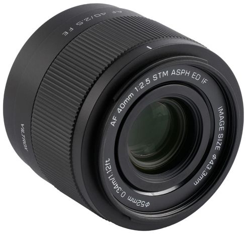Viltrox 40mm f/2.5 Sony FE