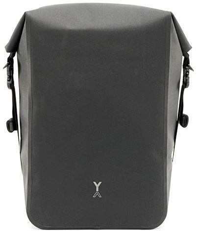 NYA-EVO FJORD BIKE 28 Graphite Black 28L waterproof bicycle roll top pannier