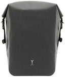 NYA-EVO FJORD BIKE 28 Graphite Black 28L waterproof bicycle roll top pannier (2-pack)