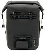 NYA-EVO FJORD BIKE 28 Graphite Black 28L waterproof bicycle roll top pannier (2-pack)