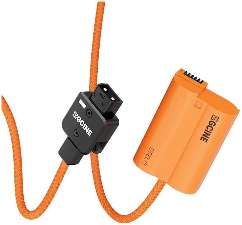 ZGCine D-Tap to EN-EL15 Dummy Battery Cable